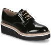 Chaussures Femme Derbies André EMELINA NOIR VERNIS