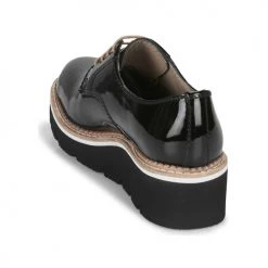 Chaussures Femme Derbies André EMELINA NOIR VERNIS -Derbies Soldes 16735110 500 E