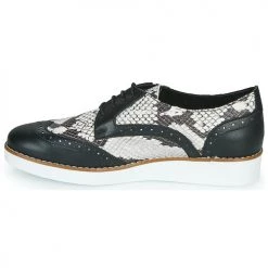 Chaussures Femme Derbies André CAROU Beige -Derbies Soldes 16735149 500 D