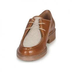 Chaussures Femme Derbies André ETIENNE Beige -Derbies Soldes 16846384 500 C