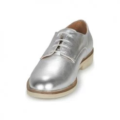 Chaussures Femme Derbies André EFELIA Argenté -Derbies Soldes 16846386 500 C