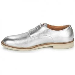 Chaussures Femme Derbies André EFELIA Argenté -Derbies Soldes 16846386 500 D