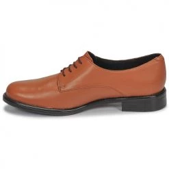 Chaussures Femme Derbies Betty London CAXO Marron -Derbies Soldes 16920353 500 D