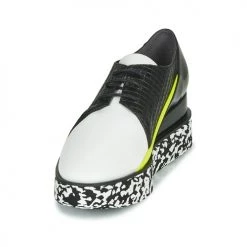 Chaussures Femme Derbies United nude SPARK DERBY Noir / Blanc / Jaune 7 Chaussures Femme Derbies United nude SPARK DERBY Noir / Blanc / Jaune -Derbies Soldes 17679234 500 C