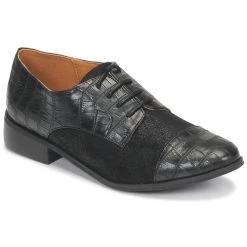 Chaussures Femme Derbies Moony Mood NOULESSE Noir