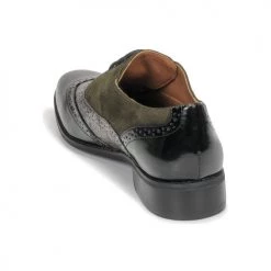 Chaussures Femme Derbies Moony Mood NOULIME Kaki -Derbies Soldes 17833358 500 E