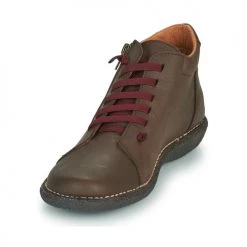 Chaussures Femme Derbies Casual Attitude NELIO Marron -Derbies Soldes 18579689 500 C