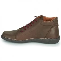 Chaussures Femme Derbies Casual Attitude NELIO Marron -Derbies Soldes 18579689 500 D