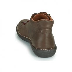 Chaussures Femme Derbies Casual Attitude NELIO Marron -Derbies Soldes 18579689 500 E