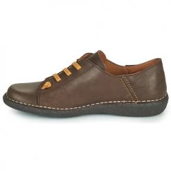 Chaussures Femme Derbies Casual Attitude NIPITE Marron -Derbies Soldes 18579701 500 D