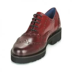 Chaussures Femme Derbies Dorking VENUS Rouge -Derbies Soldes 18640476 500 C
