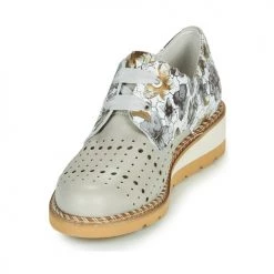 Chaussures Femme Derbies Dorking TETRIS Gris -Derbies Soldes 18647863 500 C