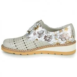Chaussures Femme Derbies Dorking TETRIS Gris -Derbies Soldes 18647863 500 D