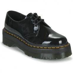 Chaussures Femme Derbies Dr. Martens 1461 QUAD Noir