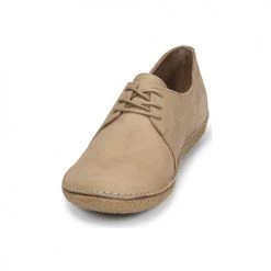 Chaussures Femme Derbies Kickers HOLSTER Beige -Derbies Soldes 18722490 500 C