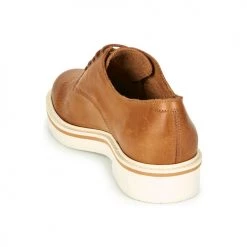 Chaussures Femme Derbies Kickers OXFORK Camel -Derbies Soldes 18722499 500 E