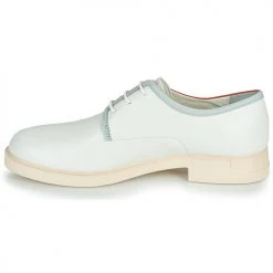 Chaussures Femme Derbies Camper TWINS Blanc -Derbies Soldes 18833969 500 D