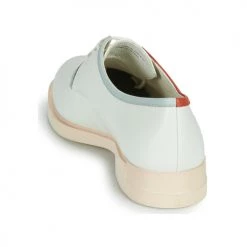 Chaussures Femme Derbies Camper TWINS Blanc -Derbies Soldes 18833969 500 E