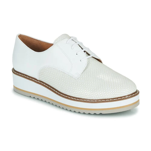 Chaussures Femme Derbies Karston ORPLOU Blanc 1 Chaussures Femme Derbies Karston ORPLOU Blanc