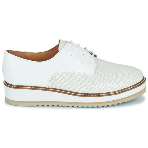Chaussures Femme Derbies Karston ORPLOU Blanc 2 Chaussures Femme Derbies Karston ORPLOU Blanc – Image 2