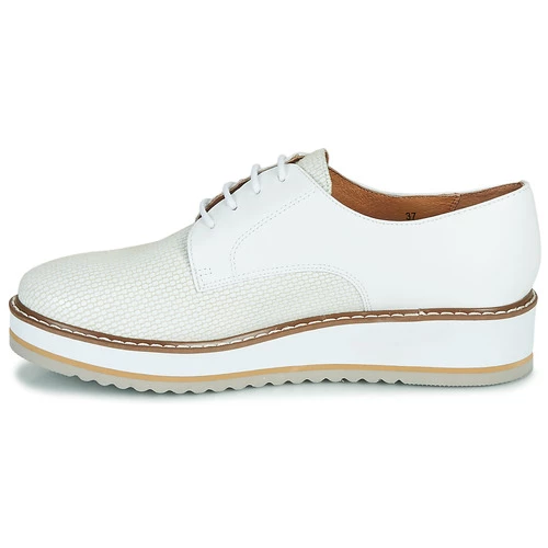 Chaussures Femme Derbies Karston ORPLOU Blanc 4 Chaussures Femme Derbies Karston ORPLOU Blanc – Image 4
