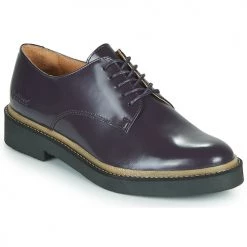 Chaussures Femme Derbies Kickers OXFORK Bleu