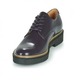 Chaussures Femme Derbies Kickers OXFORK Bleu -Derbies Soldes 18874298 500 C