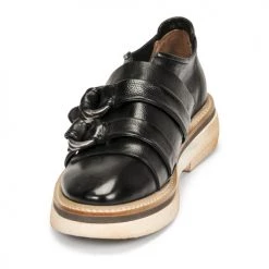 Chaussures Femme Derbies Airstep / A.S.98 IDLE MOC Noir -Derbies Soldes 18906485 500 C