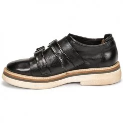 Chaussures Femme Derbies Airstep / A.S.98 IDLE MOC Noir -Derbies Soldes 18906485 500 D