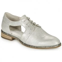 Chaussures Femme Derbies Regard GORBIO Argenté