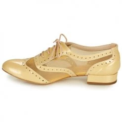 Chaussures Femme Derbies & Richelieu Fericelli ABIAJE Jaune -Derbies Soldes 18946126 500 D