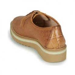 Chaussures Femme Derbies Hispanitas NICOLE Marron -Derbies Soldes 18953072 500 E