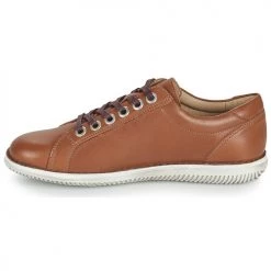 Chaussures Femme Derbies Casual Attitude OULETTE Camel -Derbies Soldes 18978819 500 D