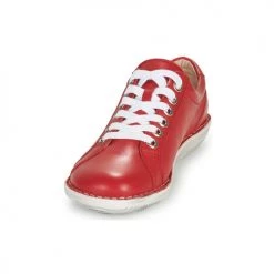 Chaussures Femme Derbies Casual Attitude OULETTE Rouge -Derbies Soldes 18978820 500 C