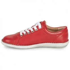 Chaussures Femme Derbies Casual Attitude OULETTE Rouge -Derbies Soldes 18978820 500 D