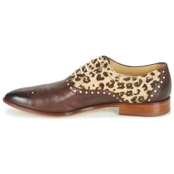 Chaussures Femme Derbies Melvin & Hamilton JESSY 61 Marron -Derbies Soldes 18985316 500 D
