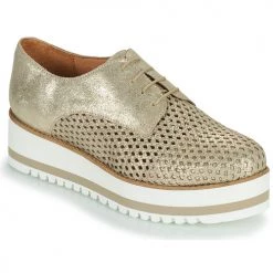 Chaussures Femme Derbies Betty London OULOUNE Doré