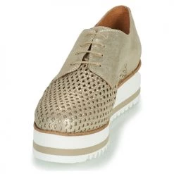 Chaussures Femme Derbies Betty London OULOUNE Doré 7 Chaussures Femme Derbies Betty London OULOUNE Doré -Derbies Soldes 19052066 500 C