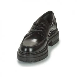 Chaussures Femme Derbies Minelli PLIVIE Noir -Derbies Soldes 19057445 500 C