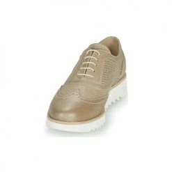 Chaussures Femme Derbies NeroGiardini SUZZE Beige -Derbies Soldes 19236446 500 C