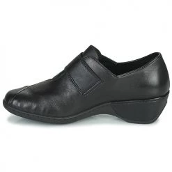 Chaussures Femme Derbies Rieker DEVENIRA Noir -Derbies Soldes 19848796 500 D