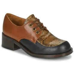 Chaussures Femme Derbies Chie Mihara TUDU Marron / Noir