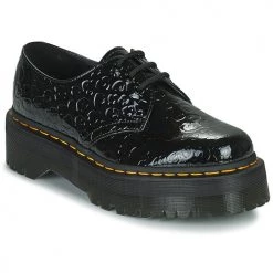 Chaussures Femme Derbies Dr. Martens 1461 QUAD Noir