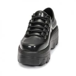 Chaussures Femme Derbies Melissa MELISSA KICK-OFF AD Noir/Noir -Derbies Soldes 19984258 500 C