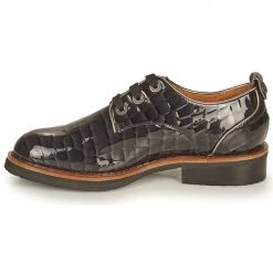 Chaussures Femme Derbies Mam'Zelle JAVA Noir 8 Chaussures Femme Derbies Mam'Zelle JAVA Noir -Derbies Soldes 20023880 500 D