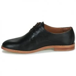 Chaussures Femme Derbies Minelli DELINA Noir -Derbies Soldes 20295174 500 D