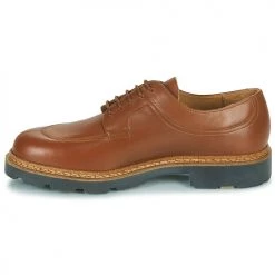 Chaussures Femme Derbies Pellet LURON Marron -Derbies Soldes 20735156 500 D