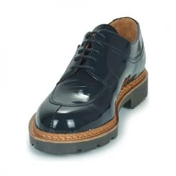 Chaussures Femme Derbies Pellet LURON Bleu -Derbies Soldes 20829729 500 C