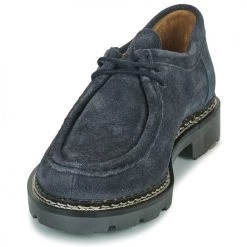Chaussures Femme Derbies Pellet MACHA Bleu -Derbies Soldes 20842233 500 C