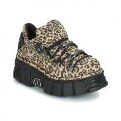 Chaussures Femme Derbies New Rock M-120N-C31 Leopard